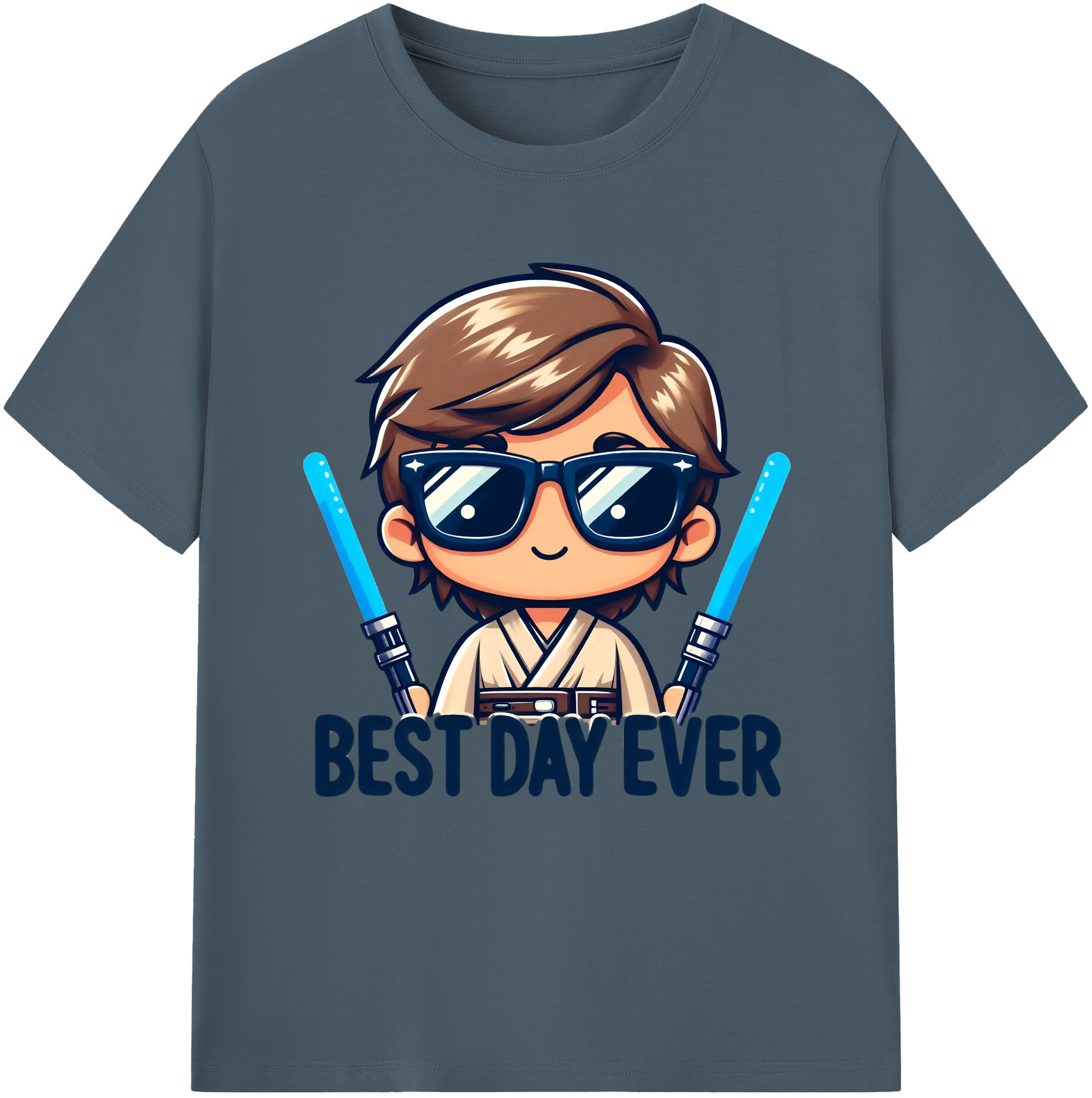 （画像用） スター・ウォーズ Star Wars 綿100％半袖Tシャツ（フロントプリント）